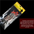 thumbnail image 3 of 4G, Parte Superior De Pesca En Hielo, Ampliamente Utilizada, Hoja De Acero Reemplazable Portátil, Aparejos De Pesca, Accesorios De Pesca En Hielo Para Pesca En Hielo Al Aire Libre 20 Piezas Eigraketly OD010730-02, 3 of 7
