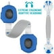 thumbnail image 2 of Auriculares para computadora con micrófono y cable, estéreo de baja latencia para juegos con iluminación LED y Bluetooth., 2 of 3