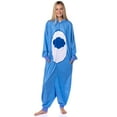 thumbnail image 7 of Care Bears Womens Pajama Grumpy Bear Hooded Union Suit Footless Sleeper One Piece Costume, 7 of 7