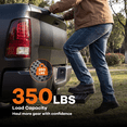 thumbnail image 6 of Trailer Hitch Step fit for 2 Inch Receiver, Steel Truck Hitch Step with 350 Lbs Load Capacity & 7-Inch Wide platform for trucks, pickups, SUVs, and Similar Models, 6 of 8