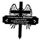 thumbnail image 2 of Placa conmemorativa de metal para cementerio, estaca de metal para funerales, , césped y exteriores., 2 of 7