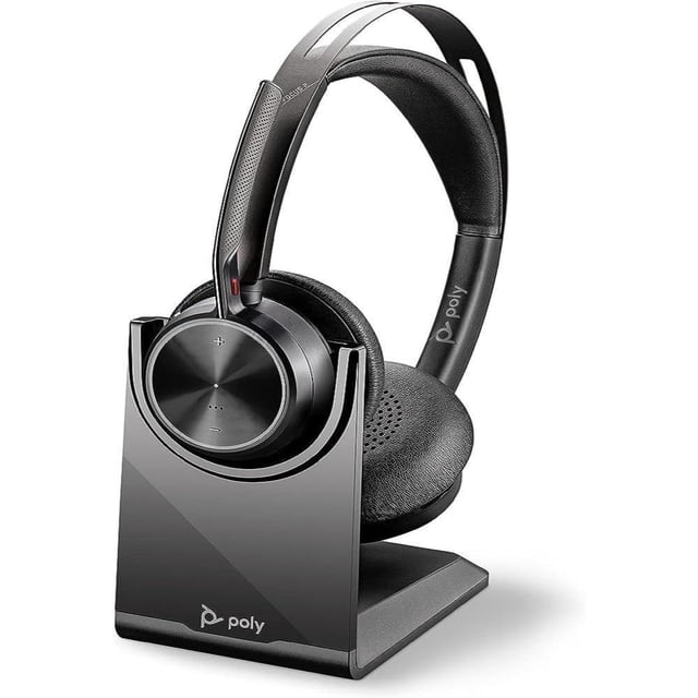 Auriculares Poly Voyager Focus 2 UC USB-A con soporte Bluetooth ANC