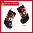 thumbnail image 2 of Saiise Mario Print 18 Inches Christmas Stockings,Large Stockings for for Christmas Xmas Tree Holiday Fireplace Family Decor Gifts, 2 of 8