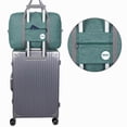 thumbnail image 5 of WANDF Personal Item Bag 18x14x8 Carry on Luggage Airline Approved,Foldable Travel Duffle Bag with Shoulder Strap,Underseat Packable 25L Weekend Bag for Women Men(Light Green), 5 of 8