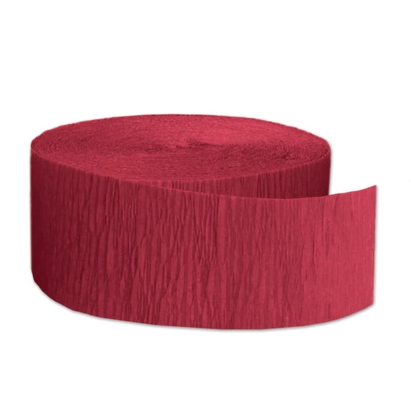Beistle Red Festive Crepe Streamer (Case of 12)