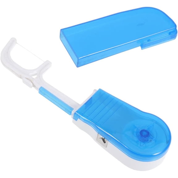Un soporte de hilo dental reemplazable con hilo dental reemplazable de 30 m.