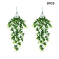 thumbnail image 2 of Bearachild 2 piezas de plantas decorativas para restaurante y administración artificial de colores y plantas colgantes para cafetería al aire Decoración verde 80 cm de largo, 2 of 6