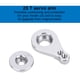 thumbnail image 5 of Brazo De Dirección RC, Protección De Amortiguación Estable Brazo Servo De Coche RC Para 12423 Para Wltoys 1/12 RC Para 12428 Cergrey Plata MN-025S, 5 of 8