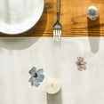 thumbnail image 7 of Brown Floral Leaves Spring Table Runner, Seasonal Summer Tablecloth Kitchen Dining Table Decoration for Home Party Decor, 7 of 7