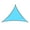 Sky Blue, variant on Herrnalise 3' x 3' x 3' Sun Shade Sail Sand Curved Commercial Outdoor Shade Cover Sand Triangle Heavy Duty Permeable Backyard Shade Cloth for Patio Garden Good outdoor Summer furniture