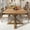 OAK, variant on Blotout 71" Modern Farmhouse Dining Table for 6-8 Person, Rectangular Wood Dining Table with Adjustable Feet, Kitchen Table for Dining Room, Gathering, Kitchen (Brown)