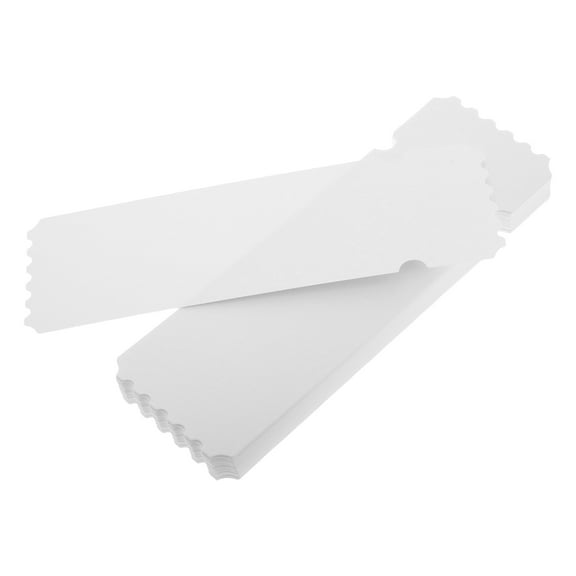 Hemoton 25pcs Blank Watercolor Cards for DIY Stamps Art Bookmark Making Paper Sheets Uncolored Stamp Paper for Card Ticket Making