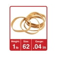 thumbnail image 3 of Universal Rubber Bands, Size 62, 2-1/2 x 1/4, 490 Bands/1lb Pack -UNV00162, 3 of 4