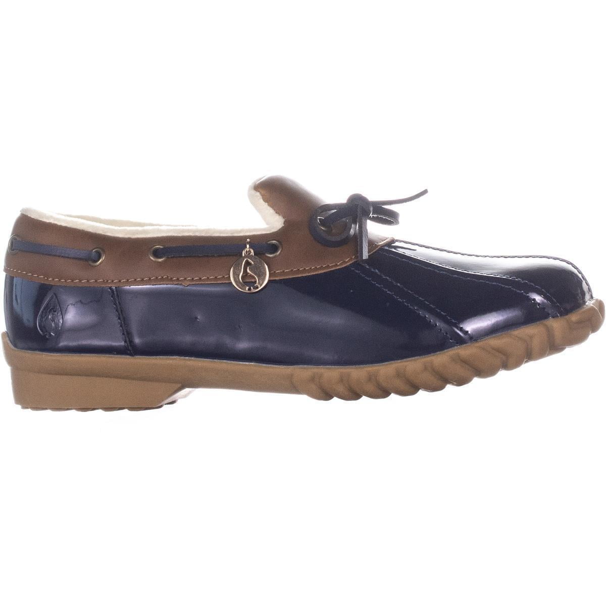 duck boot patty loafers