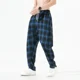 thumbnail image 4 of Pantalones para hombre, tendencia, pantalones casuales, pantalones largos de algodón para hombre, moda 2024, ropa original Harajuku, clásica, talla grande, estética, 4 of 5