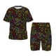 thumbnail image 1 of Balery Casino Icons Conjunto de Pijama Infantil de Manga Corta con Estampado – Ropa de Dormir de Algodón Suave-Large, 1 of 6