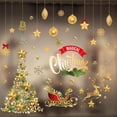 thumbnail image 4 of Christmas Window Film, Christmas Window Clings Christmas Decorations Clearance Snowflake Window Decorations Reindeer Stickers for Xmas Decorations Clearance clings, 4 of 6