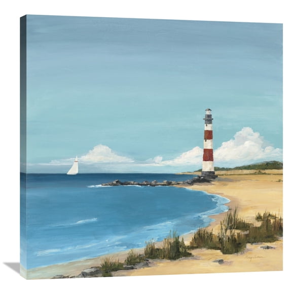 Global Gallery Avery Tillmon 'Sandy Point' Canvas Wall Art