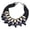 Coffee, variant on Women Lady Choker Statement Bib Knit Necklace Fashion Charm Jewelry Chain