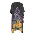 thumbnail image 2 of HELLHERO Polyester Bathing Suit Cover Up for Summer Casual Free Size Beach Cover Up Floral, 2 of 6
