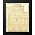 thumbnail image 2 of Baskin 15x18 Black Modern Framed Museum Art Print Titled - Parke Indiana - Baskin 1876, 2 of 5