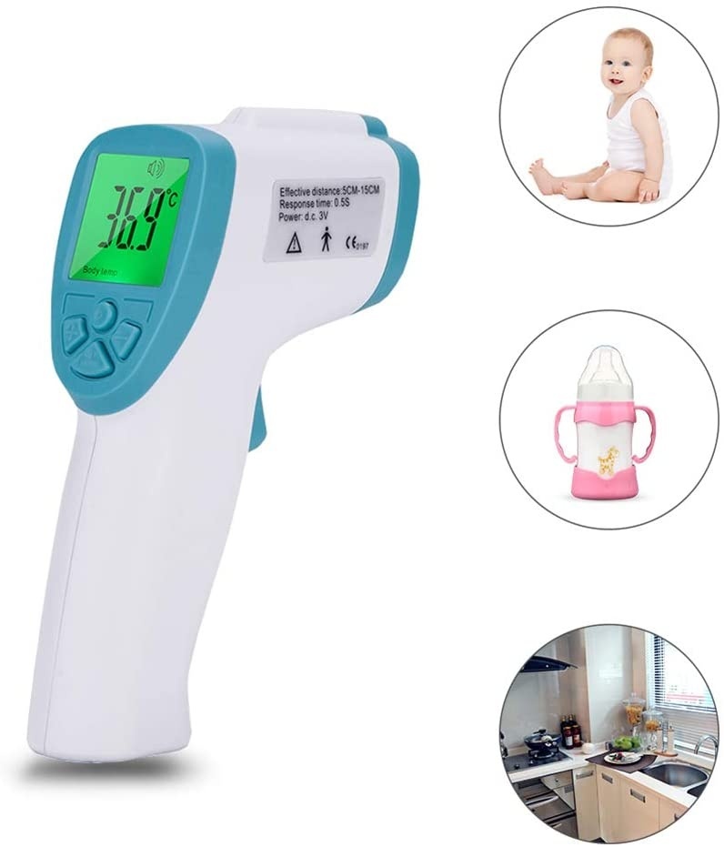 Digital Front Infrared Thermometer IR Laser Thermometer NonContact