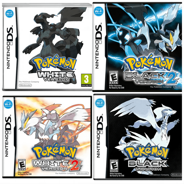 Pokemon Gen V black 2 / White 2 Nintendo DS Reproduction