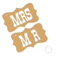 thumbnail image 3 of Mr and Mrs Photo Props Photo Booth Chair Signs Wedding Decor Just Married, 3 of 3