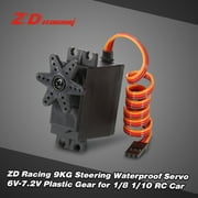 ZD Racing 9KG Steering Servo -7.2V 0.16sec/60°Metal Gear Waterproof Servo for 1/8 1/10 RC Car