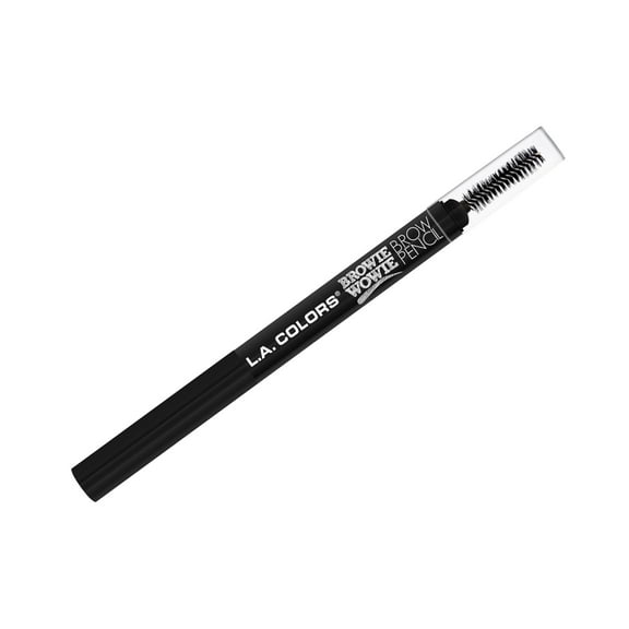 L.A. COLORS Browie Wowie, Ultra-smooth, Retractable Eyebrow Pencil, Black
