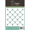 thumbnail image 3 of Mini Fleur de Lis Allover Pattern Cookie and Craft Stencil by Designer Stencils, 3 of 3