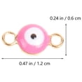 thumbnail image 2 of EeaseMX 100 piezas de joyería DIY para hacer colgantes, collares con forma de ojo malvado, material de joyería, 2 of 7