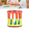 thumbnail image 1 of Montessori Activity , Exercise Coordination Geometric Matching Blocks Shape Sorting Toy Plastic Double Sided Rotating Lid  For Kindergarten, 1 of 8