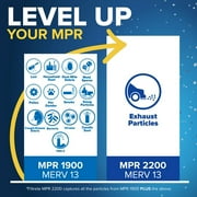 Filtrete 16x20x1 Air Filter, MPR 1900 MERV 13, Premium Allergen, Bacteria and Virus, 1 Filter