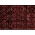 thumbnail image 1 of Ahgly Company Machine Washable Indoor Rectangle Abstract Red Modern Area Rugs, 2' x 5', 1 of 4