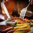 thumbnail image 3 of Juego de cubiertos Hiware Forks de acero inoxidable, 24 piezas, 3 of 5