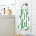 thumbnail image 3 of Yayeee 100% Cotton Hand Towels for Bathroom 16" x 28" Soft Absorbent Kitchen Towel, Cactus Pattern, 3 of 7