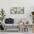 thumbnail image 2 of Stupell Industries Shabby Chic Blooming Ivory Magnolias 2pc Canvas Art Set, 17 x 17 each, by Sally Swatland, 2 of 7