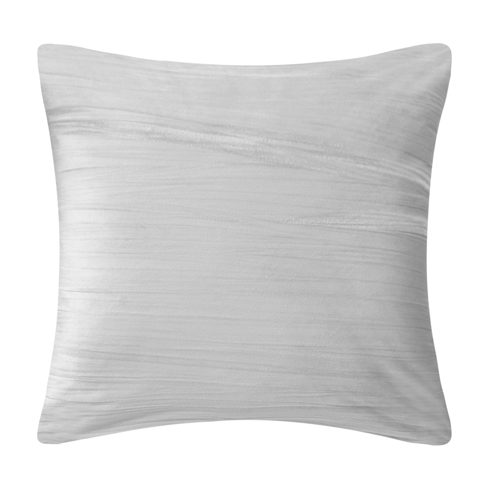 Mainstays 10 Piece Grey Crushed Velvet Bed in a Bag Comforter Set with Sheets, Queen