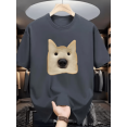 thumbnail image 6 of Funny Atmosphere Full American Style Bread Dog T-Shirt, Cute And Eye-Catching, Suitable for Daily Commuting And Party Outings, 6 of 11