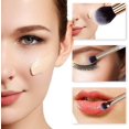 thumbnail image 3 of Juego de 10 brochas de maquillaje profesionales, mango de mármol, pelo sintético natural suave e inodoro, 10 brochas + 2 esponjas + bolsa de cosméticos esquí esquí Gafas de esquí, 3 of 5