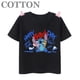 thumbnail image 3 of 2024 Disney Anime Stitch Moda Verano Niños Múltiples Dibujos Animados Algodón Camisetas Cuello Redondo Casual Manga Corta Estampado Patrón, 3 of 5