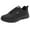 Black, variant on Yindaity Walking Shoes for Men Men's Wide Walking Shoes Athletic Sneakers Lightweight Workout Slip-on Shoes Black,11.5