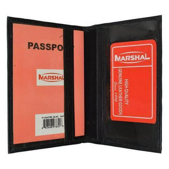 Travel Genuine Leather Passport Card Holder Case Protector Cover Organizer Wallet 151CF