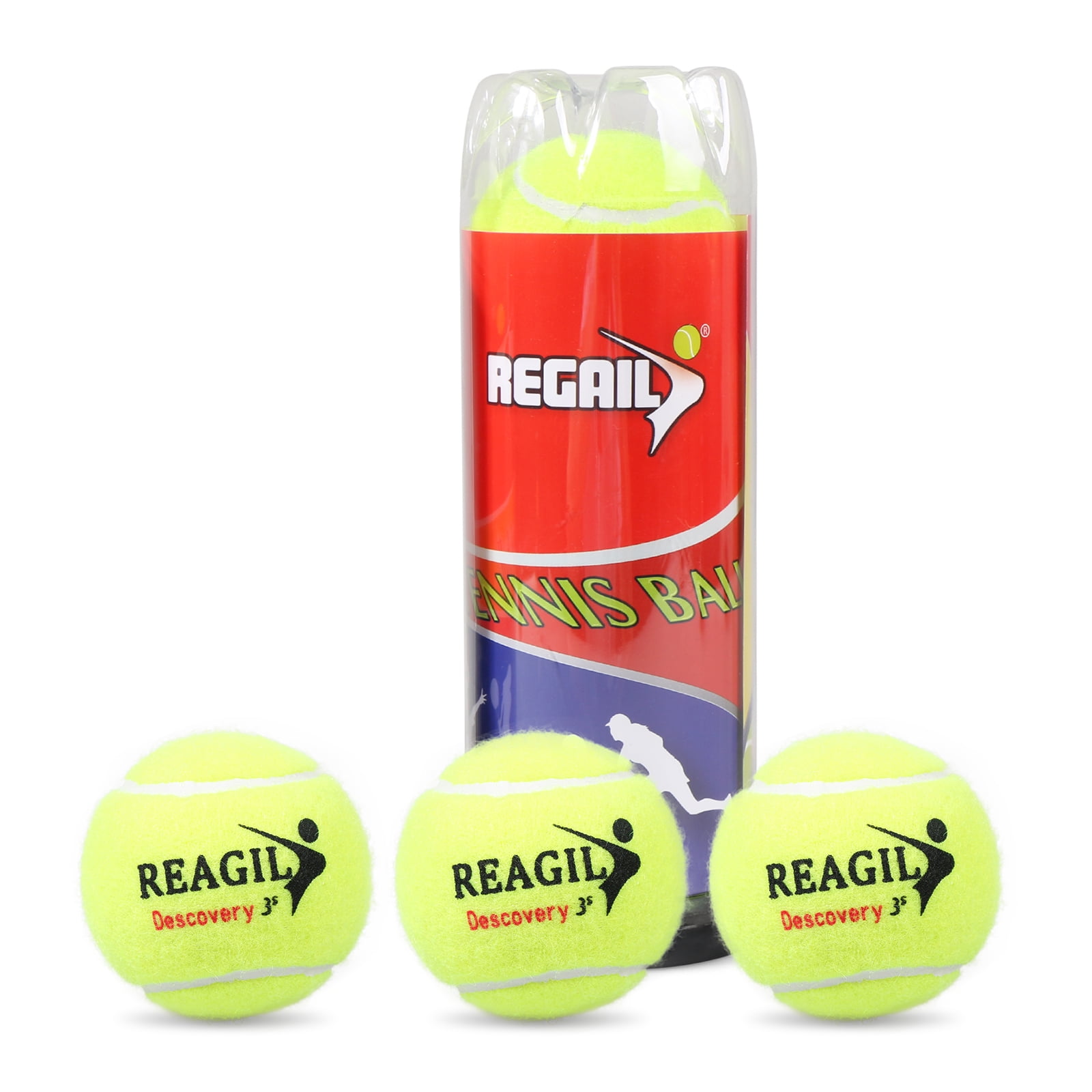 3 Pack Tennis Balls Practice Training Sport 