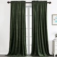 thumbnail image 1 of Cortinas Benedeco Blackout Green Velvet 132 x 244 cm, 2 paneles, 1 of 8