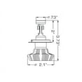 thumbnail image 4 of Oracle Lighting ORL5231-001 H4 LED Headlight Bulbs - 4000 Lumen, 4 of 6