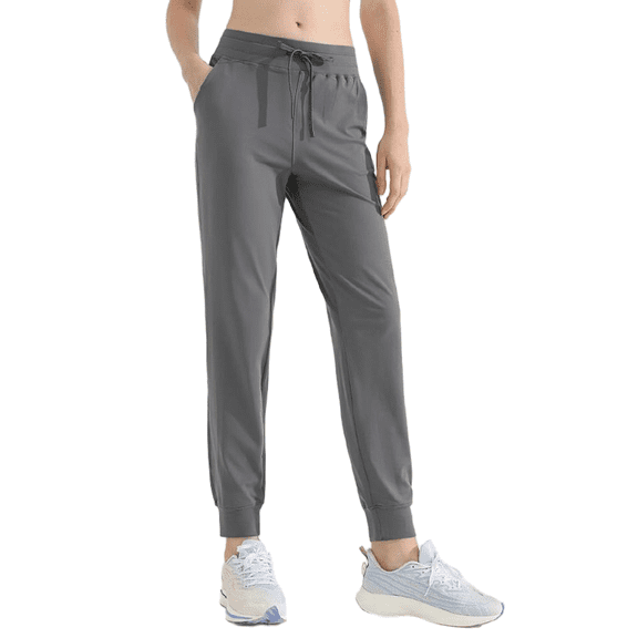 LYMAYTER Women's Running Pants Lightweight Athletic Joggers Quick Dry Workout Pants with Pockets S-XL