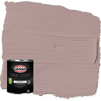 Glidden One Coat Tawny Mushroom / Pink Eggshell Interior Paint with Primer, 1 Quart