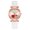 White, variant on Women's Fashion Watch, Elegant Quartz Wristwatch with Stainless Steel Bracelet, Ladies Casual Watch Accessory for Daily Wear and Holiday Gifting, White